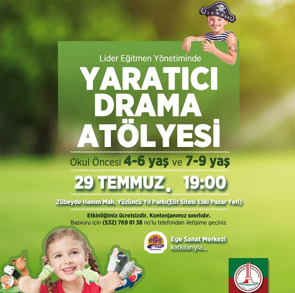 Yaratıcı Drama Atölyesi (Okul Öncesi 4-6 yaş ve 7-9 yaş)