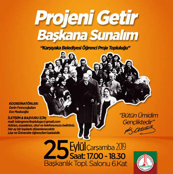 Projeni Getir Başkana Sunalım