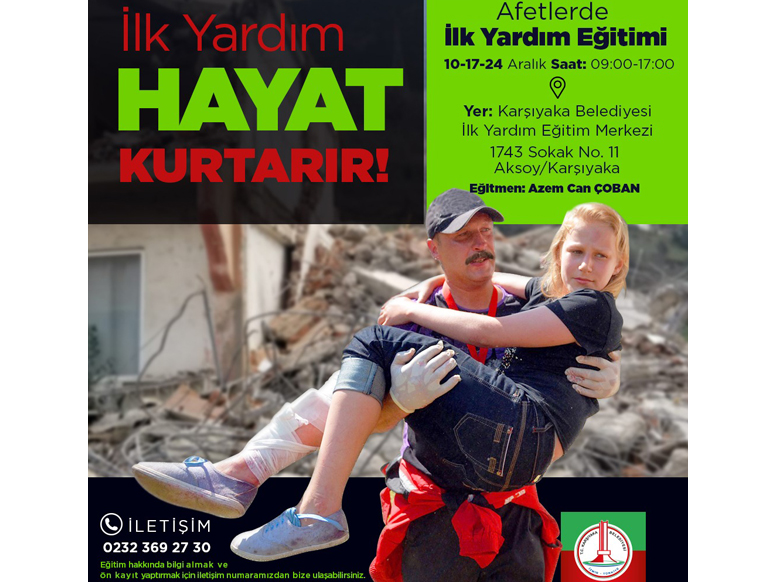 Afetlerde İlk Yardım Eğitimi