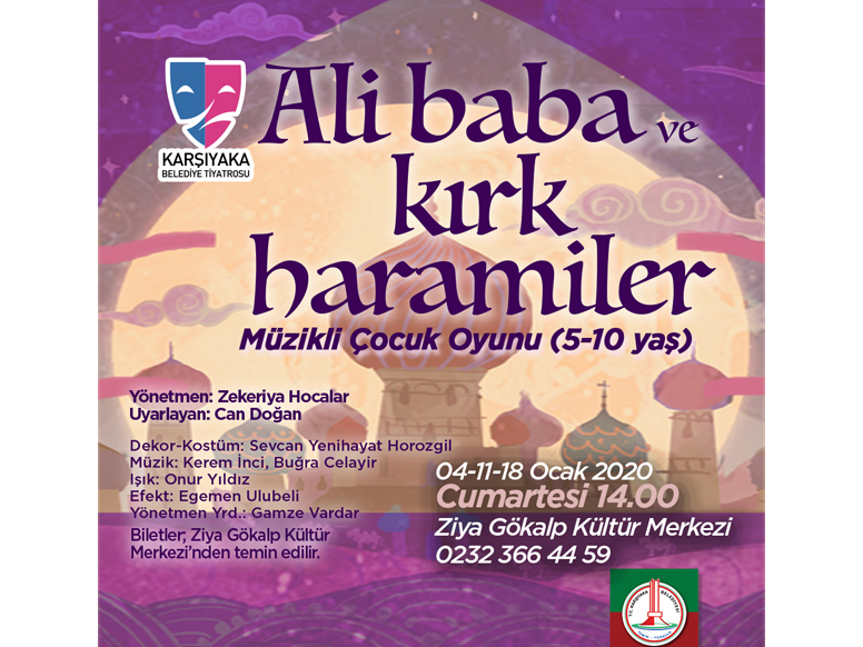 Ali Baba ve Kırk Haramiler (5-10 yaş)