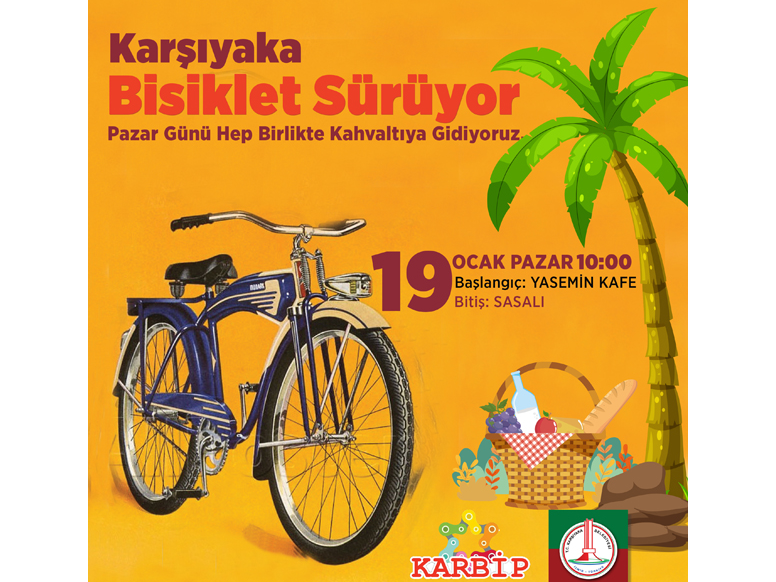 Karşıyaka Bisiklet Sürüyor