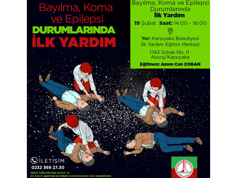 Bayılma, Koma ve Epilepsi Durumlarında İlk Yardım