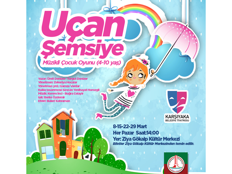 Uçan Şemsiye Müzikli Çocuk Oyunu (4-10 yaş)