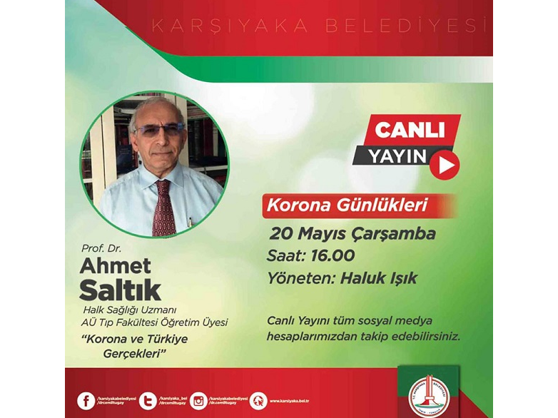 Prof. Dr. Ahmet Saltık ile Korona ve Türkiye Gerçekleri