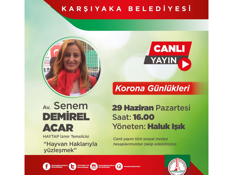 ‘Korona Günlükleri’ Av. Senem Demirel Acar'ı Ağırlıyor