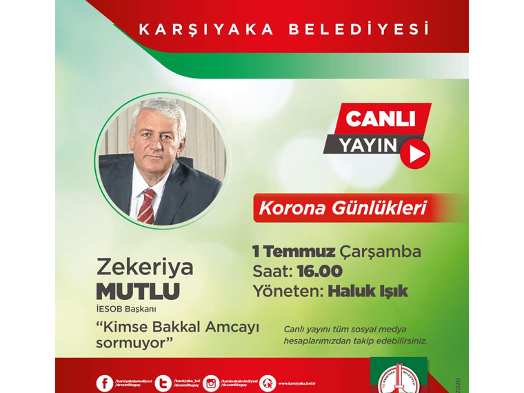 ‘Korona Günlükleri’ Zekeriya Mutlu’yu Ağırlıyor