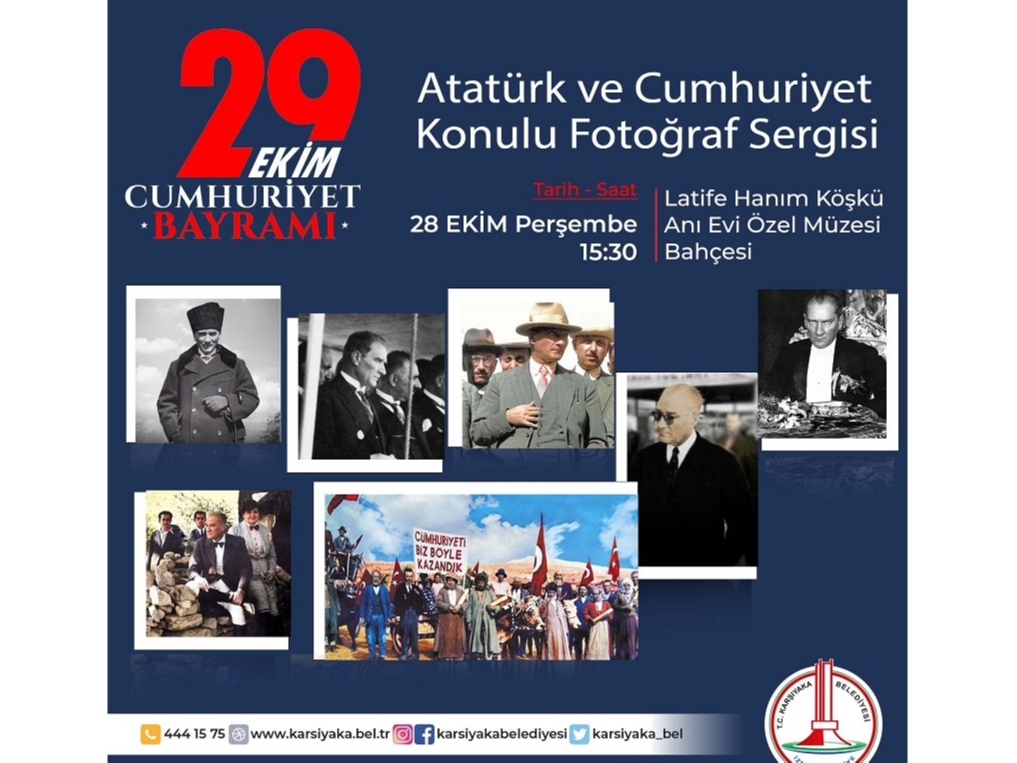 Atatürk ve Cumhuriyet Konulu Fotoğraf Sergisi