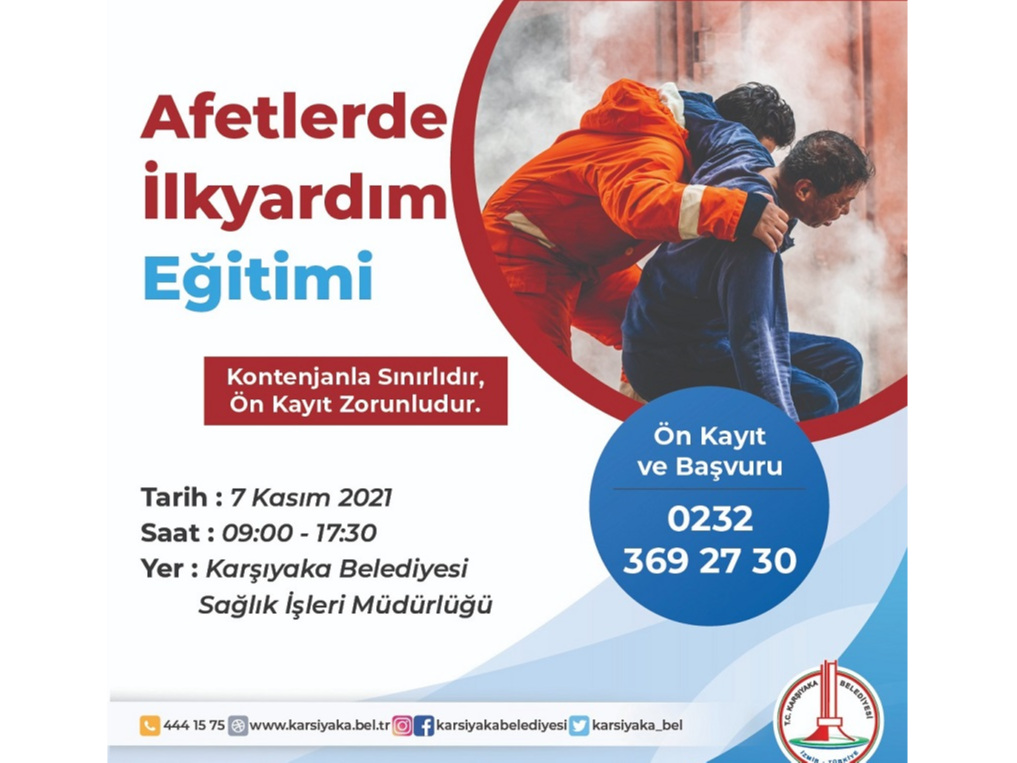 Afetlerde İlkyardım Eğitimi