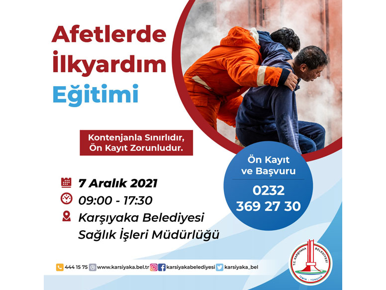 Afetlerde İlkyardım Eğitimi