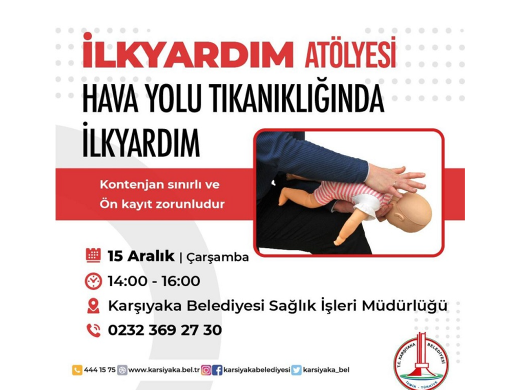 Hava Yolu Tıkanıklığında İlkyardım