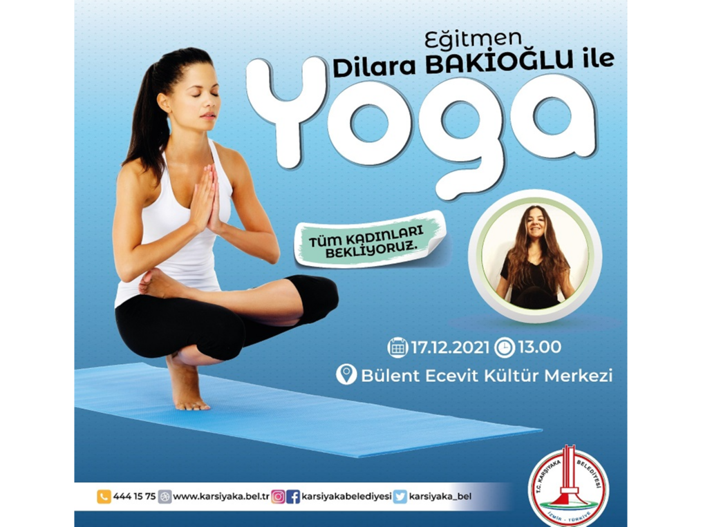 Eğitmen Dilara BAKİOĞLU ile Yoga