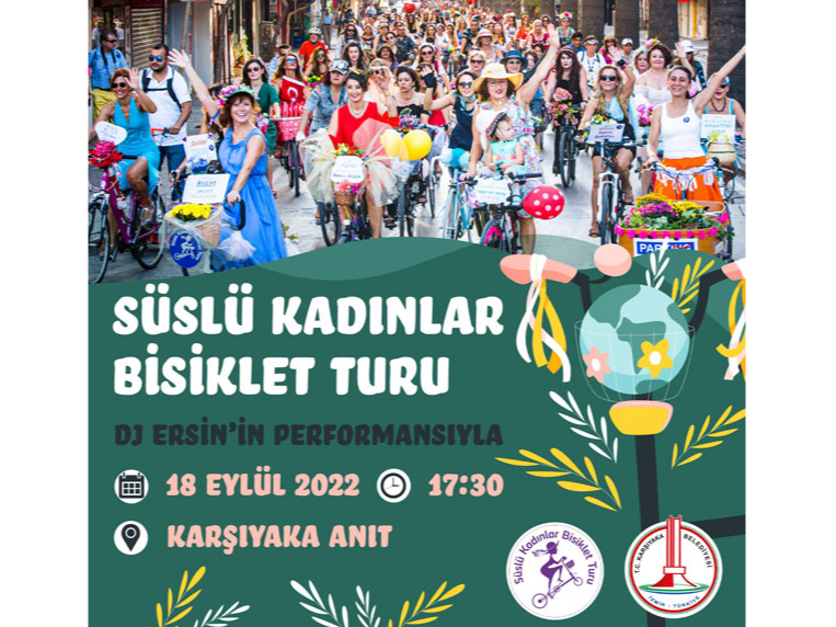 Süslü Kadınlar Bisiklet Turu