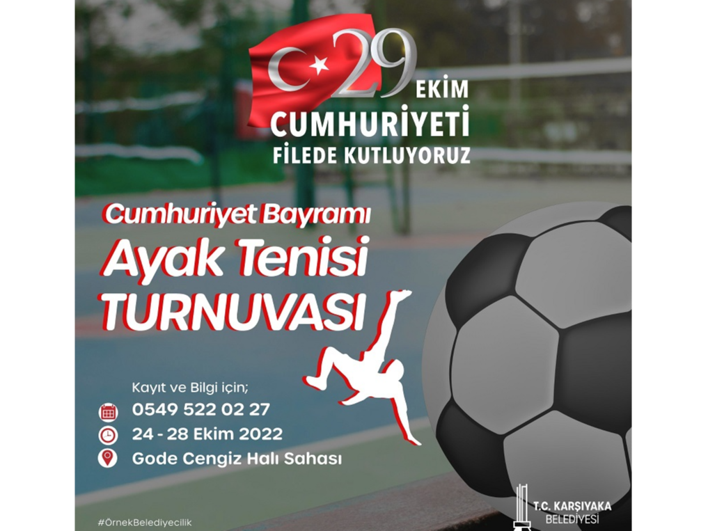 Cumhuriyet Bayramı Ayak Tenisi Turnuvası