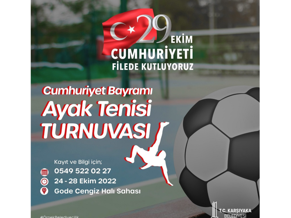 Cumhuriyet Bayramı Ayak Tenisi Turnuvası