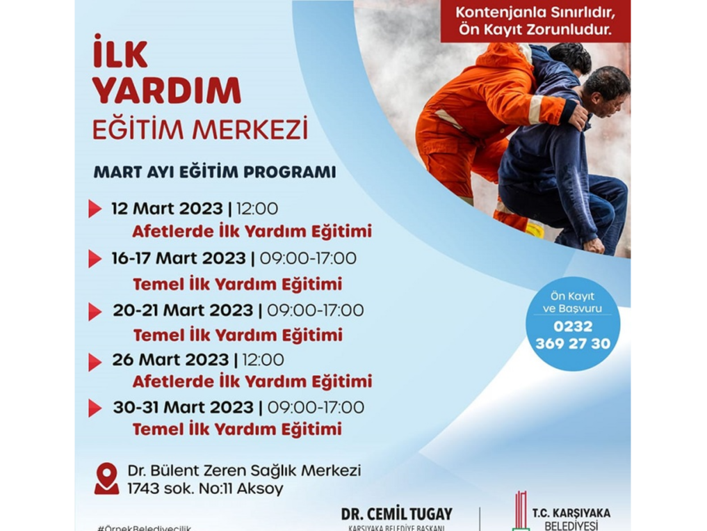 Afetlerde İlk Yardım Eğitimi