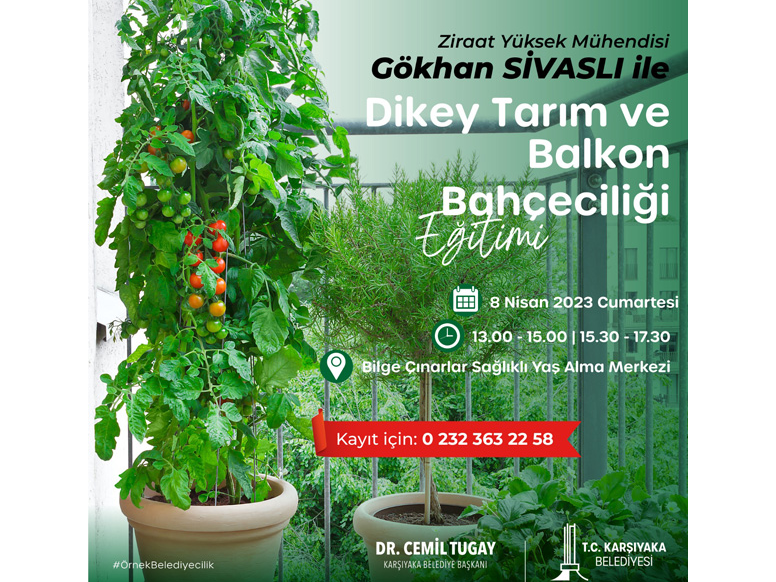 Dikey Tarım ve Balkon Bahçeciliği