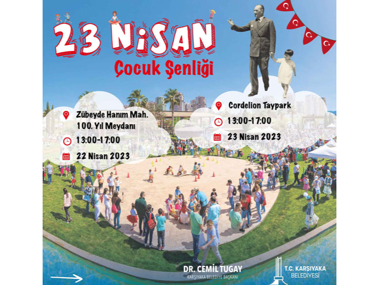 23 Nisan Çocuk Şenliği 23 Nisan Taypark Etkinlikleri