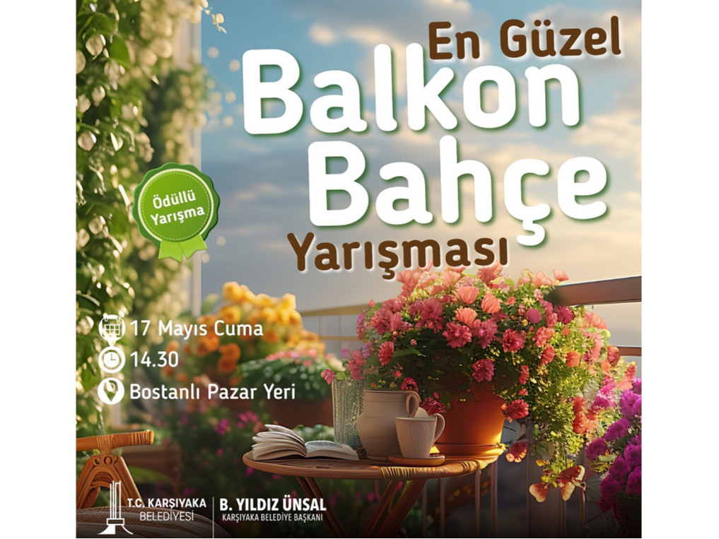 Balkon Bahçe Yarışması Ödül Töreni