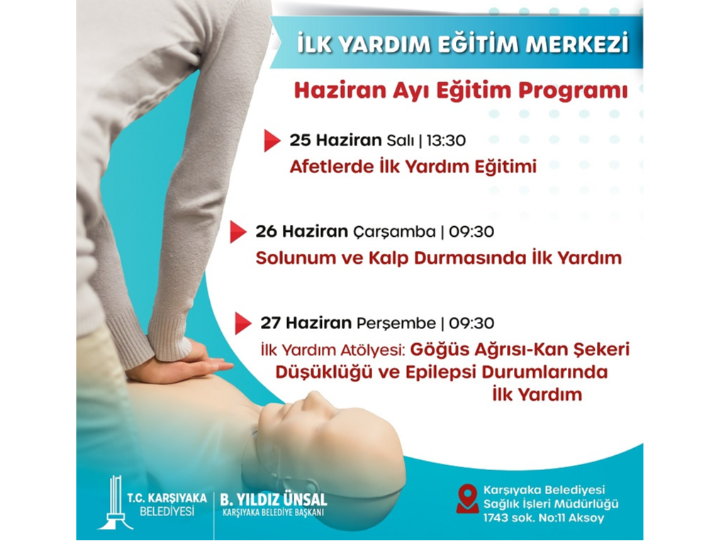 İlkyardım Atölyesi:Göğüs Ağrısı-Kan Şekeri Düşüklüğü Ve Epilepsi Durumlarında İlkyardım