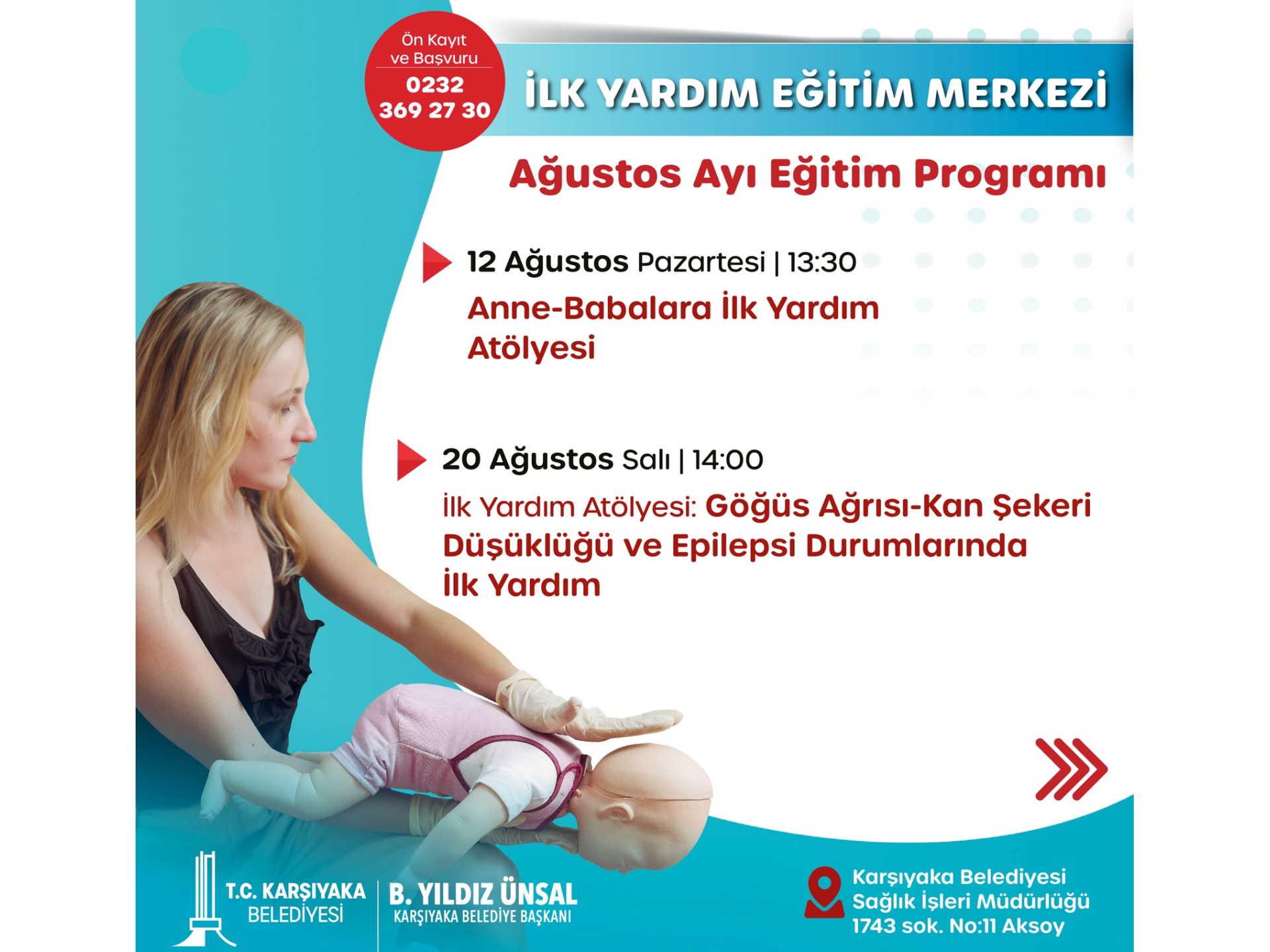 Anne Babalara İlkyardım Atölyesi