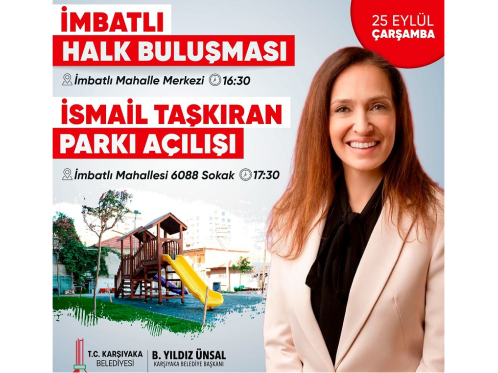 İsmail Taşkıran Parkı Açılışı