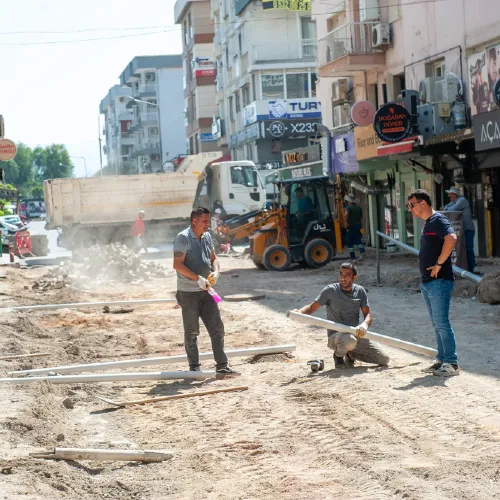 Bostanlı Cemal Bülbül Sokak’ta Yenileme Hamlesi Başladı haber fotoğrafı