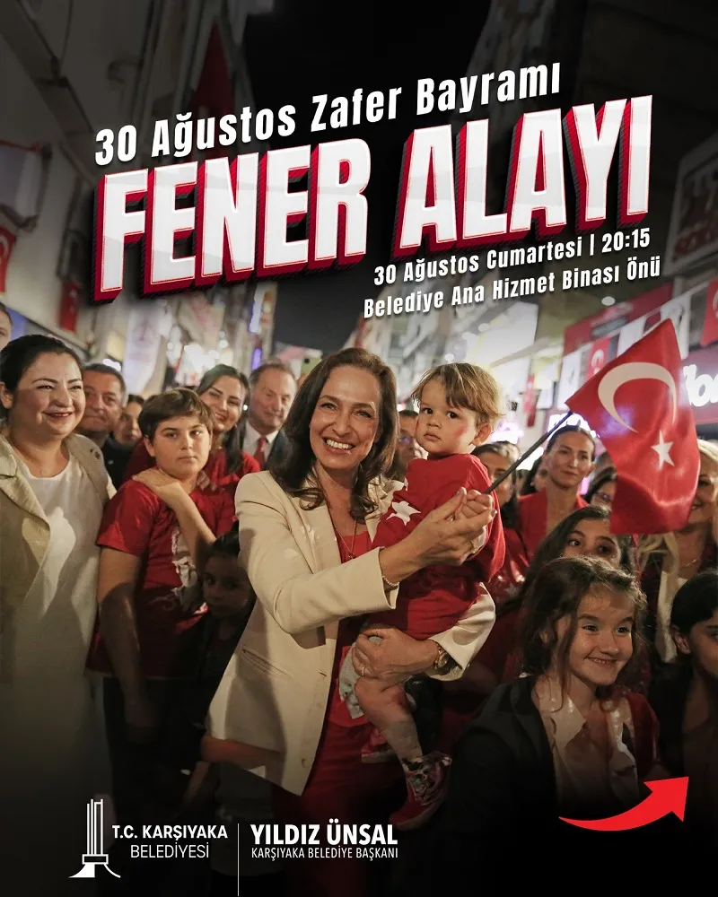 30 Ağustos Zafer Bayramı Fener Alayı