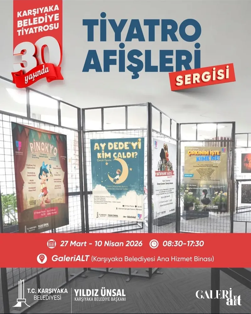 Tiyatro Afişleri Sergisi