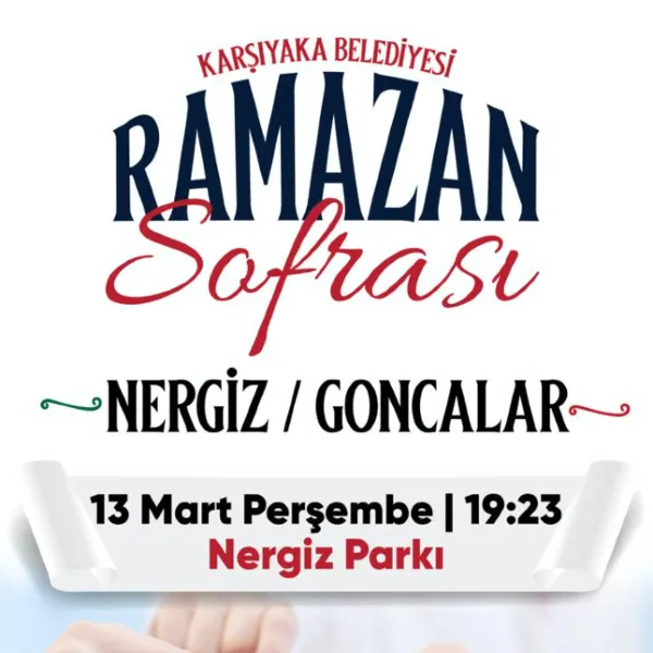 Ramazan Sofrası Nergiz/Goncalar