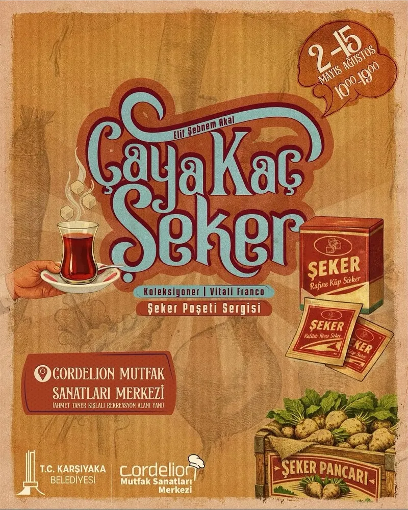 Etkinlik kapak görseli: Çaya kaç şeker?