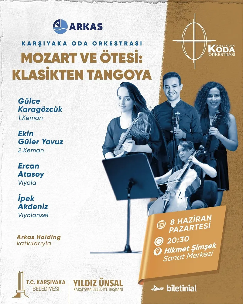 Karşıyaka Oda Orkestrası, "Mozart ve Ötesi: Klasikten Tangoya"