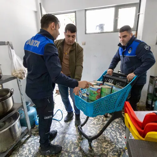 Merdiven Altı İmalathaneye Mühür Vuruldu haber fotoğrafı