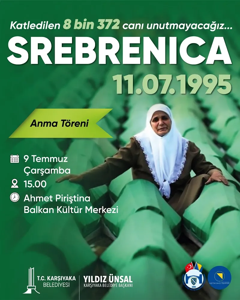 Srebrenıca Anma Töreni