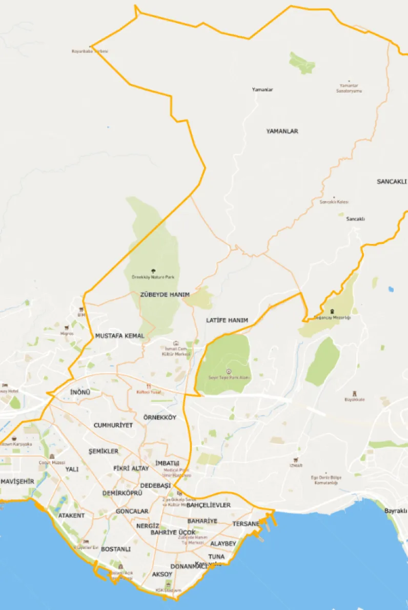 Karşıyaka Haritası