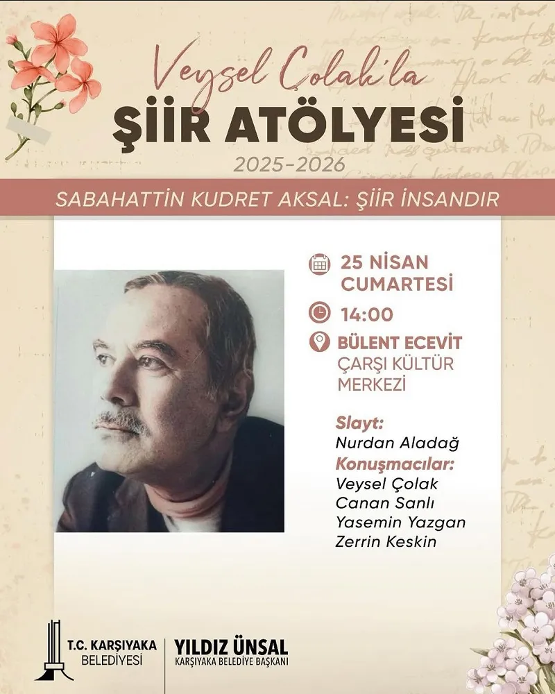 Veysel Çolak’la Şiir Atölyesi