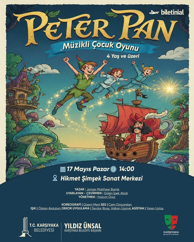 PETER PAN Müzikli Çocuk Oyunu