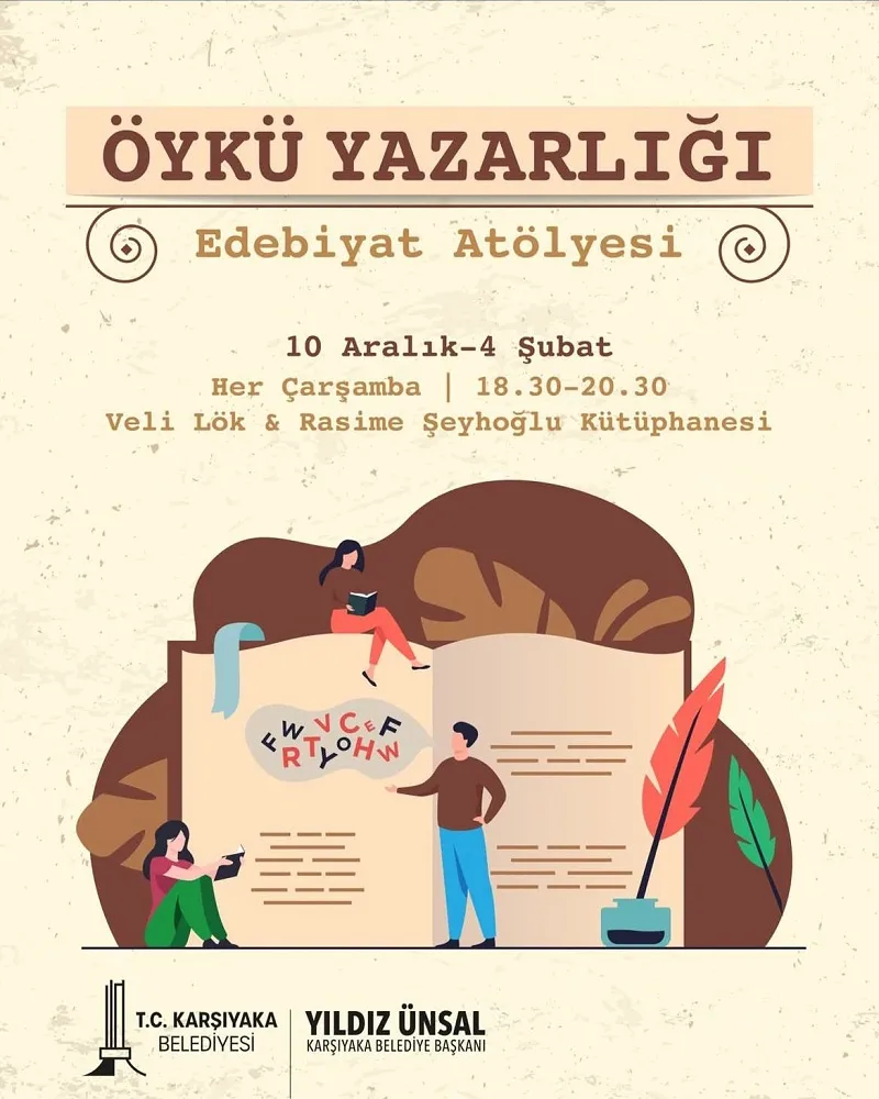Öykü Yazarlığı Edebiyat Atölyesi 