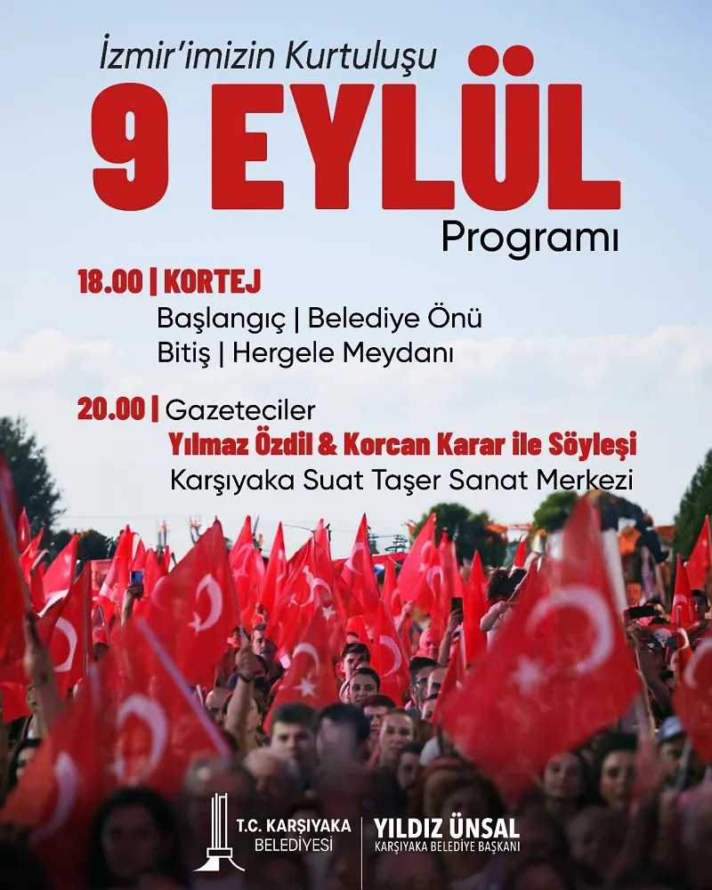 İzmir'imizin Kurtuluşu 9 Eylül Programı