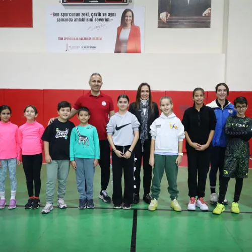 Başkan Ünsal’dan Sportif Yetenek Ölçüm Merkezi’ne Ziyaret haber fotoğrafı