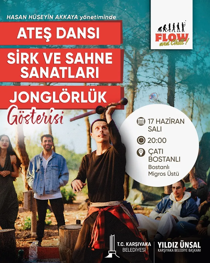 Ateş Dansı Sirk ve Sahne Sanatları Jonglörlük Gösterisi
