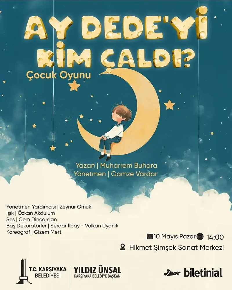 Etkinlik kapak görseli: Ay Dede'yi Kim Çaldı?