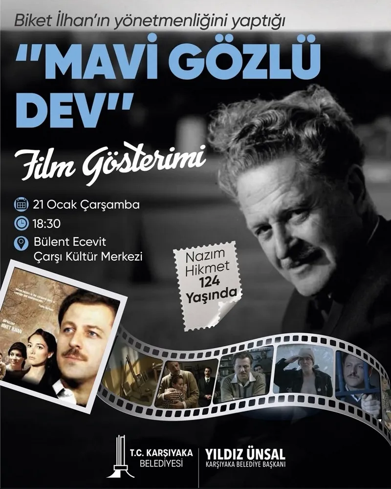 Mavi Gözlü Dev Film Gösterisi
