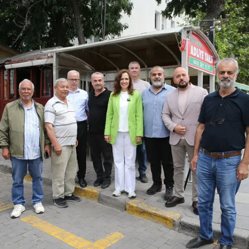 Başkan Ünsal’dan Taksi Duraklarına Bayram Ziyareti  haber fotoğrafı