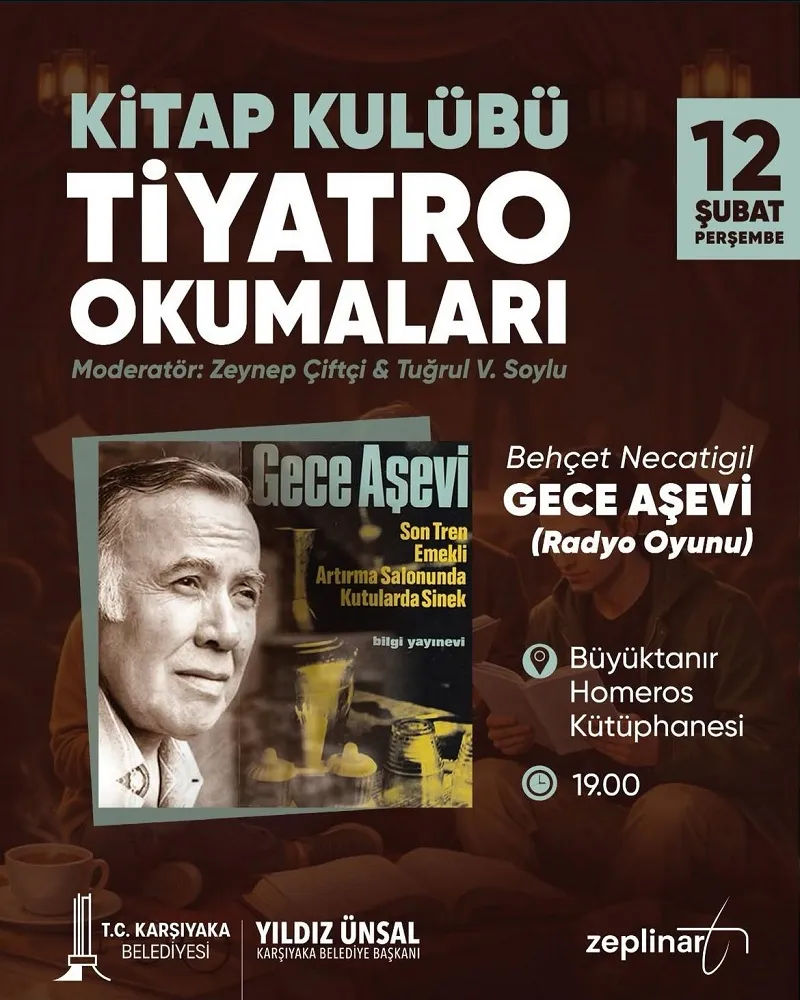 Kitap Kulübü Tiyatro Okumaları