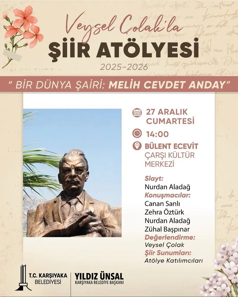 Veysel Çolak'la Şiir Atölyesi