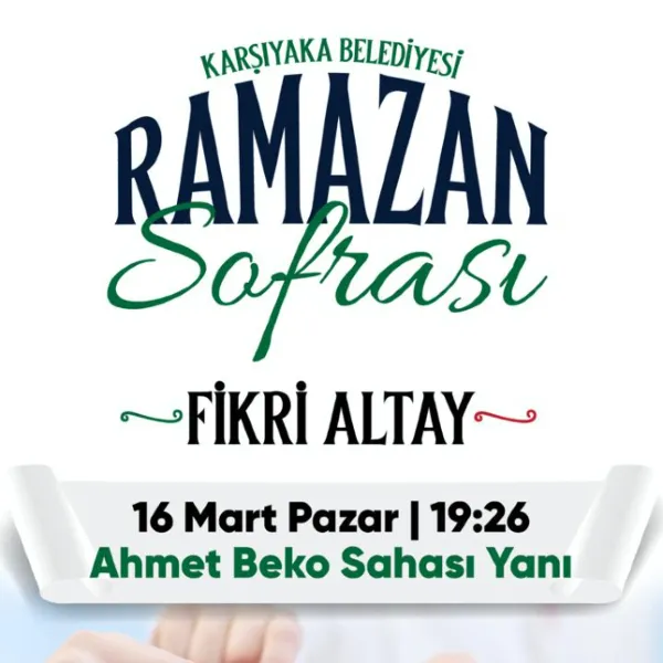 Ramazan Sofrası Fikri Altay