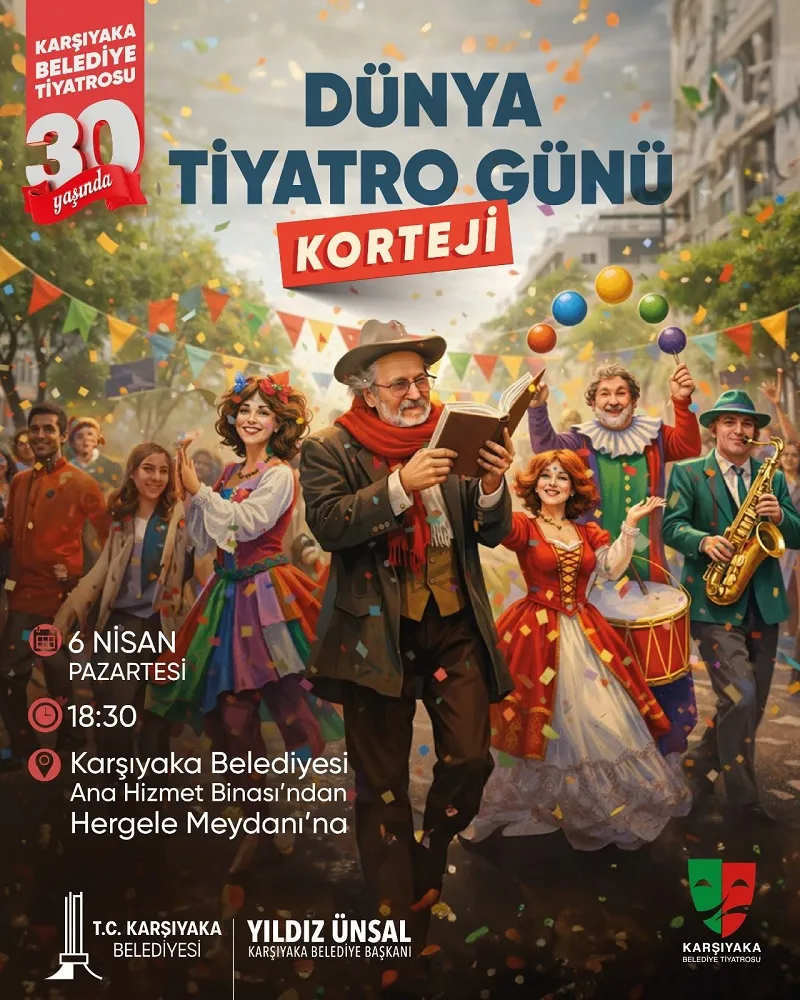 Dünya Tiyatro Günü Korteji