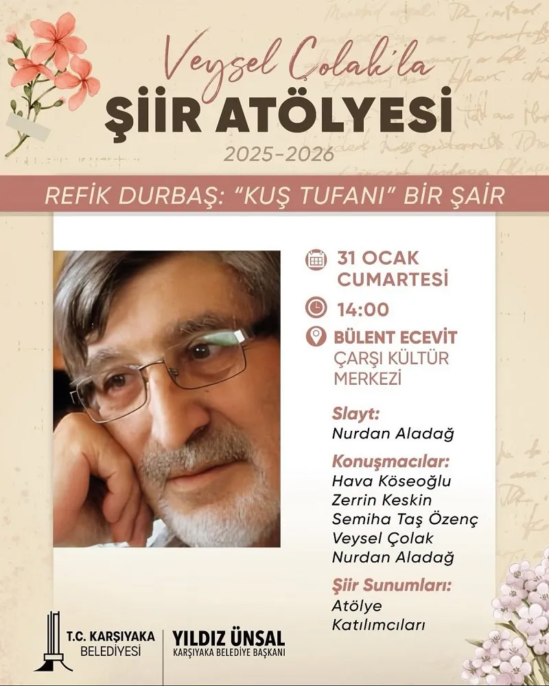 Velsel Çolak'la Şiir Atölyesi