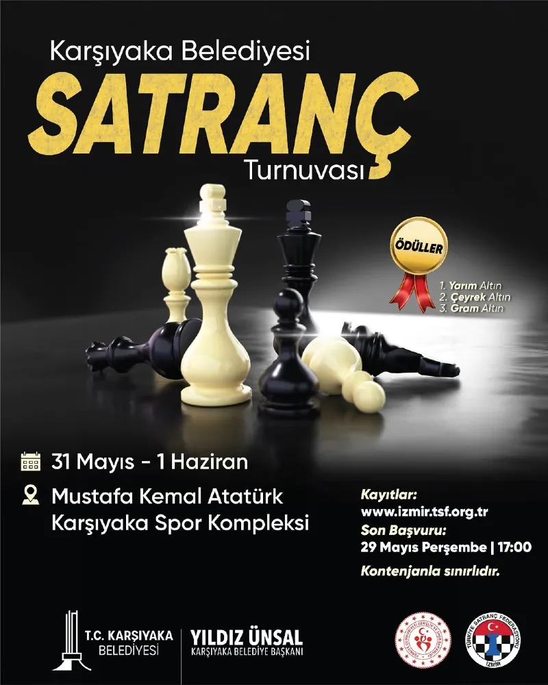 Karşıyaka Belediyesi Satranç Turnuvası