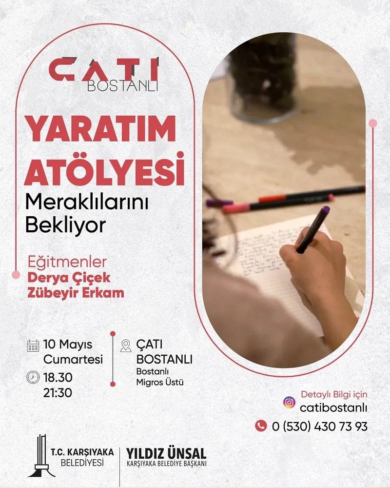 Yaratım Atölyesi Meraklılarını Bekliyor 
